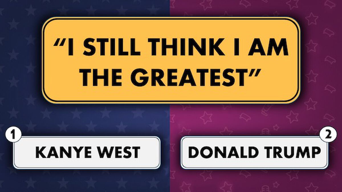 Who Said It? Presidents vs Celebrity image number null